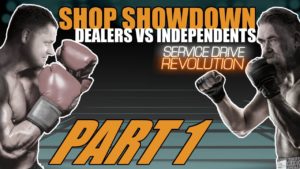 dealerships vs independent shops