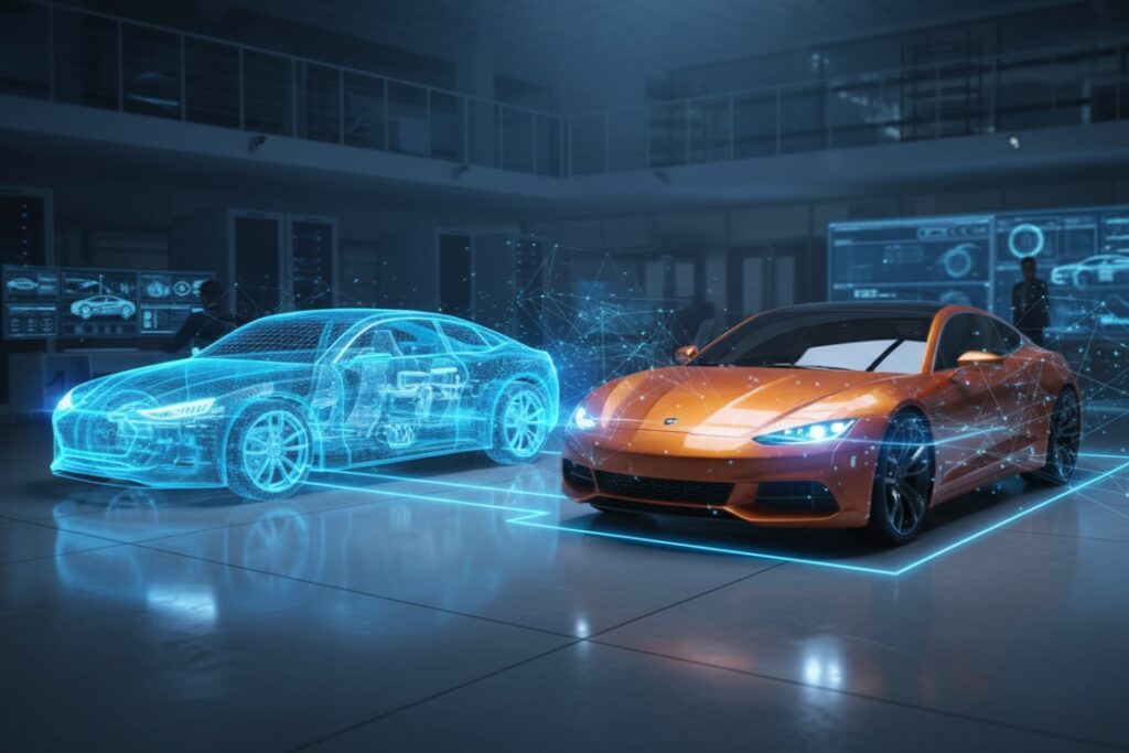 digital twins automotive