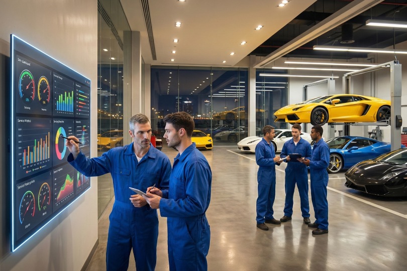 service team performance