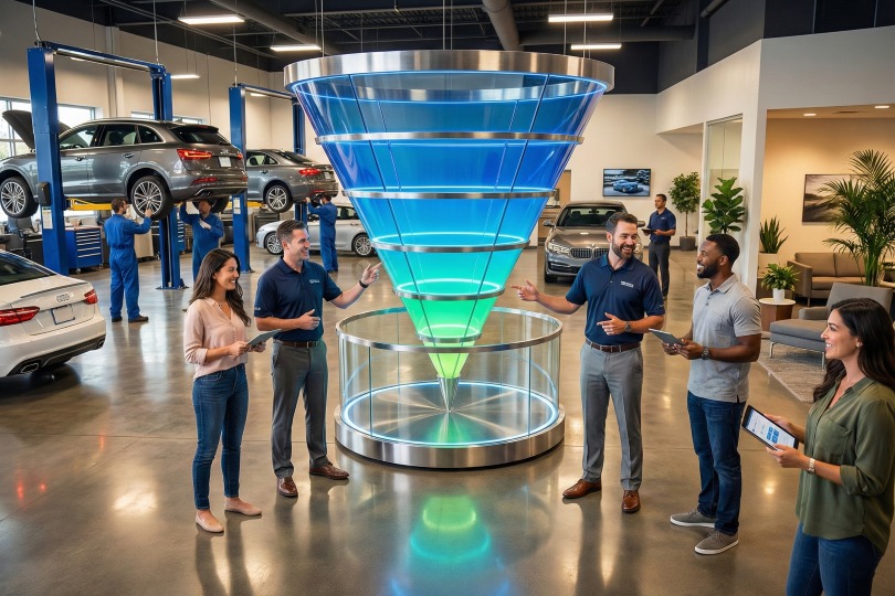 service funnel mapping