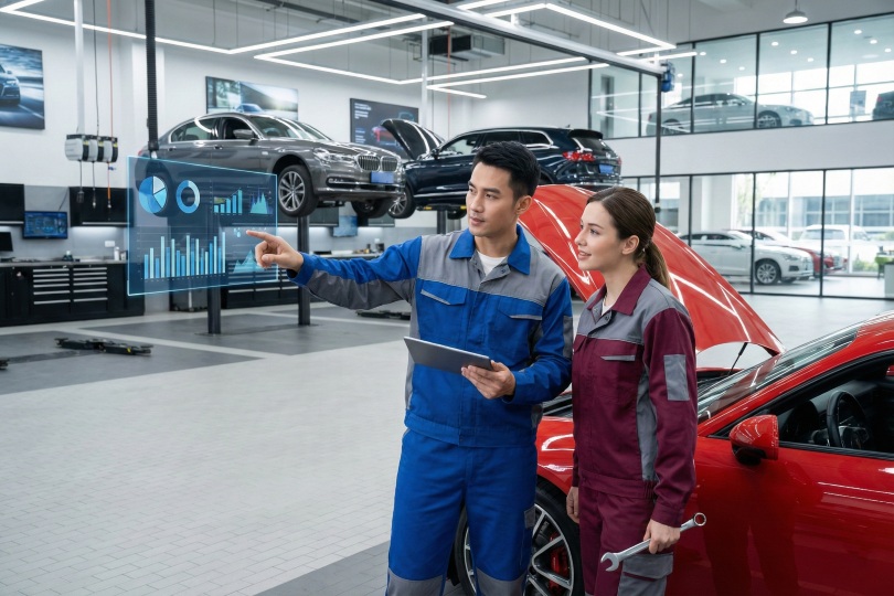 automotive technician pay structure