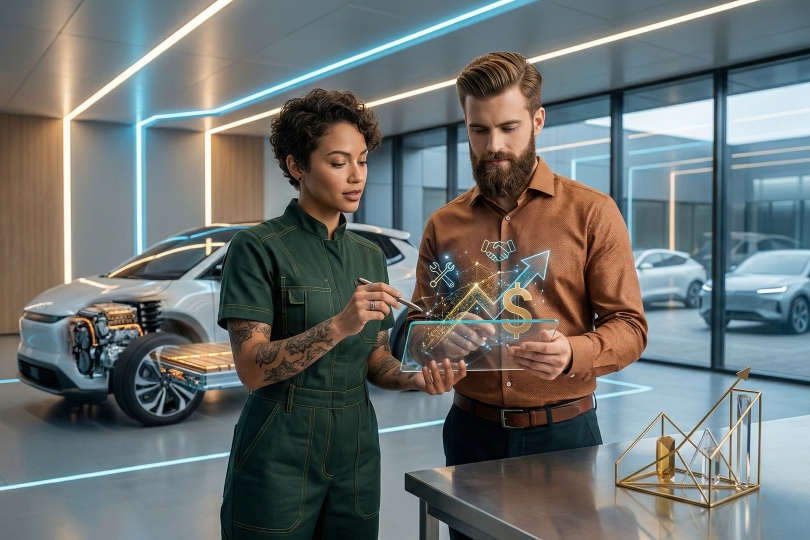 dealership service department improving technician productivity