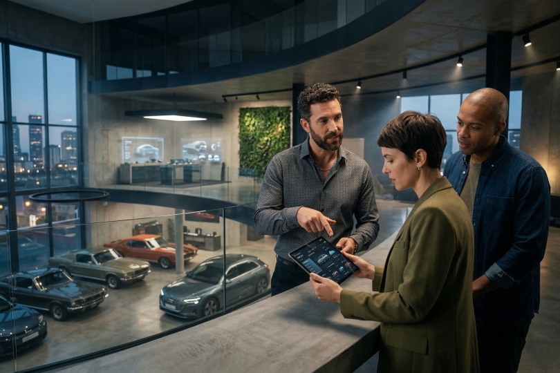 auto dealership process flow improvement and department coordination