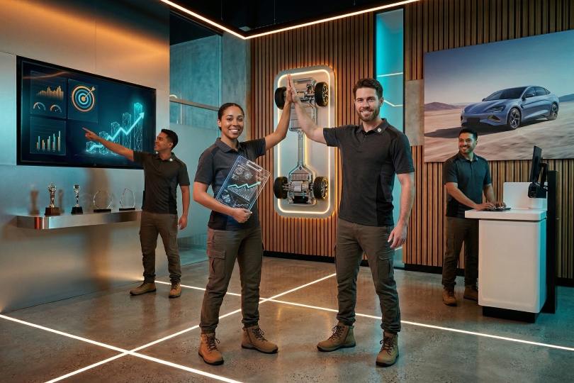 dealership service advisor coaching session to correct common daily mistakes