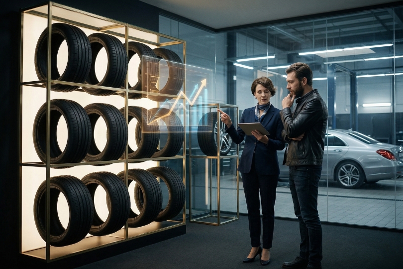 dealership tire sales revenue growth through service advisor inspection and upsell