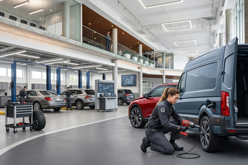 mobile service van helping dealership grow fixed ops and reach lapsed customers