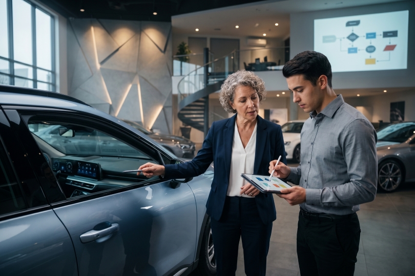 service advisor training session improving dealership communication and customer trust