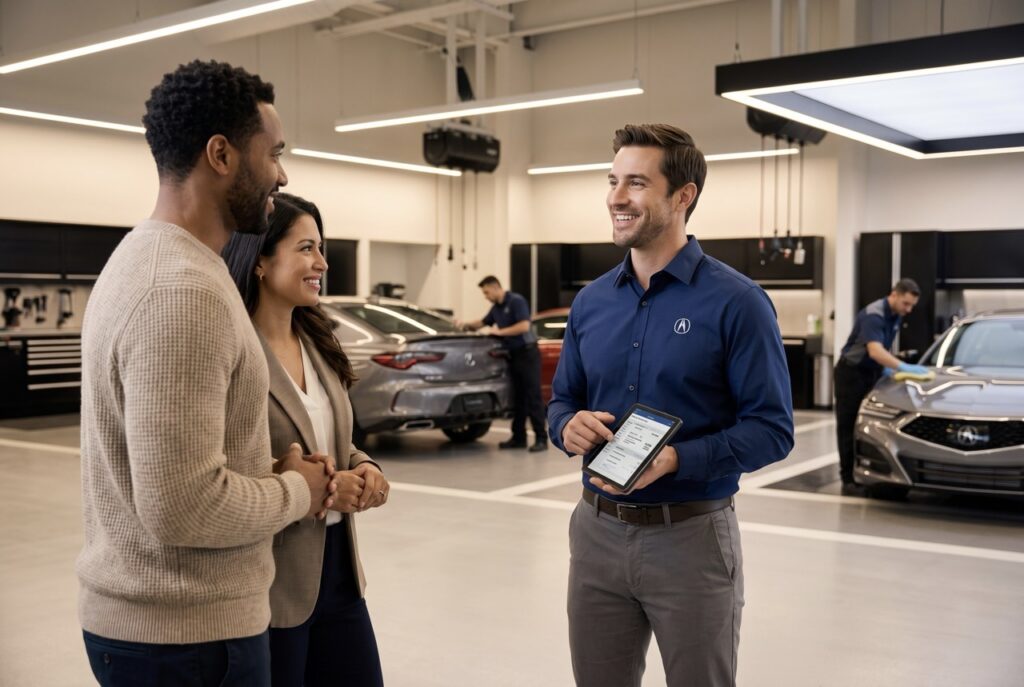customer retention rates improving through service advisor communication and personalized follow-up