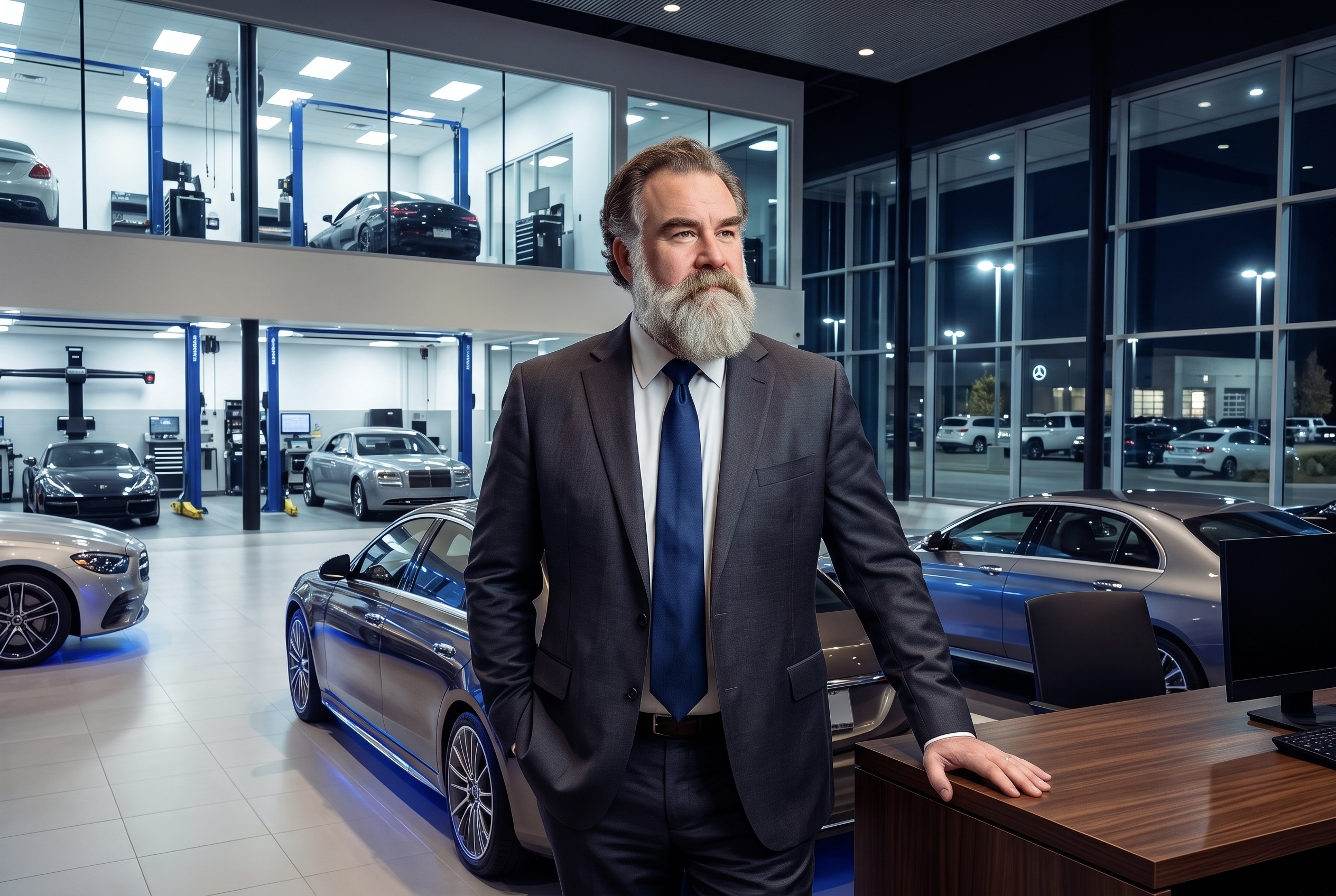 Dealership team improving a fixed ops strategy for long-term profitability