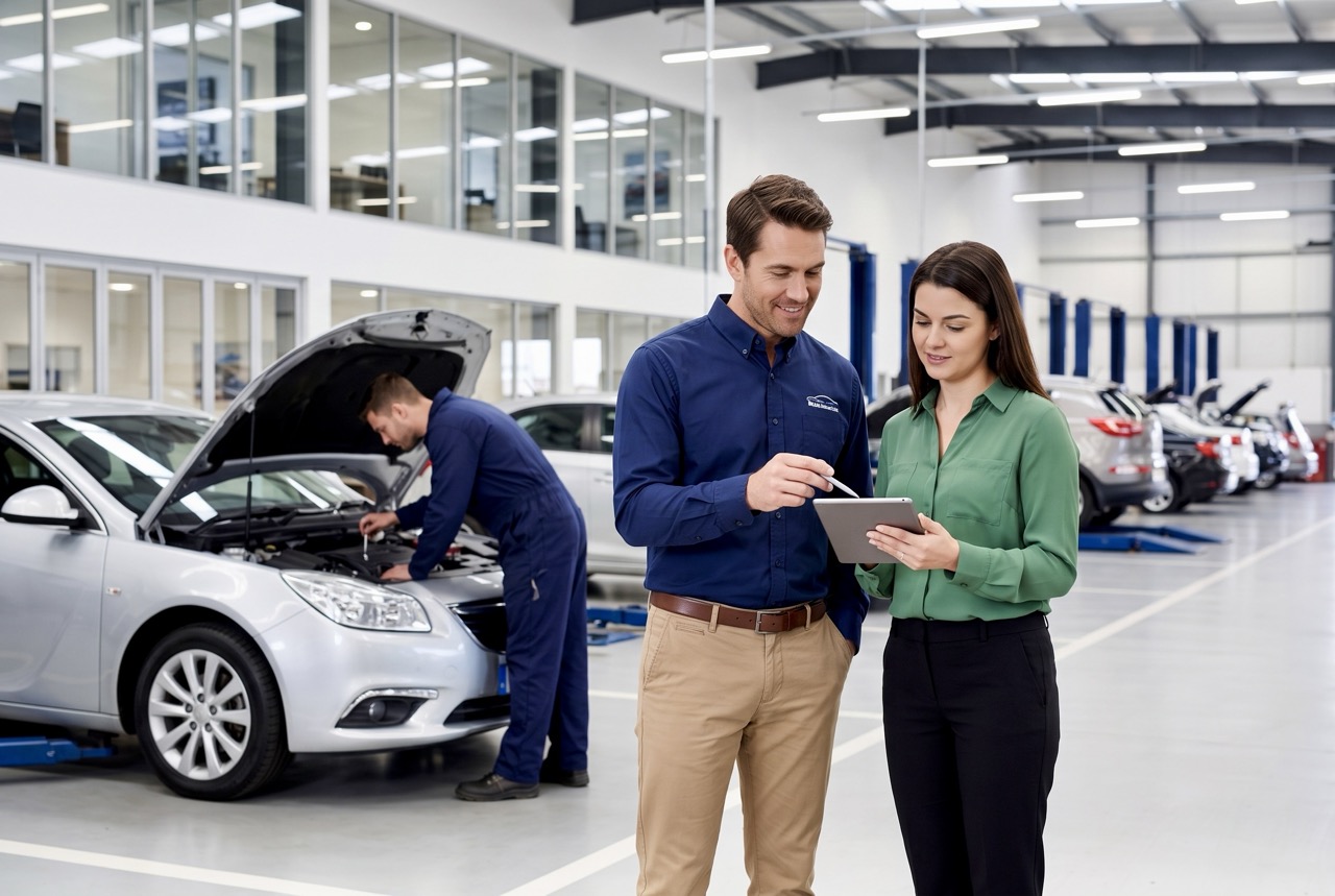 repair order value boosted through digital vehicle inspections and transparent customer communication
