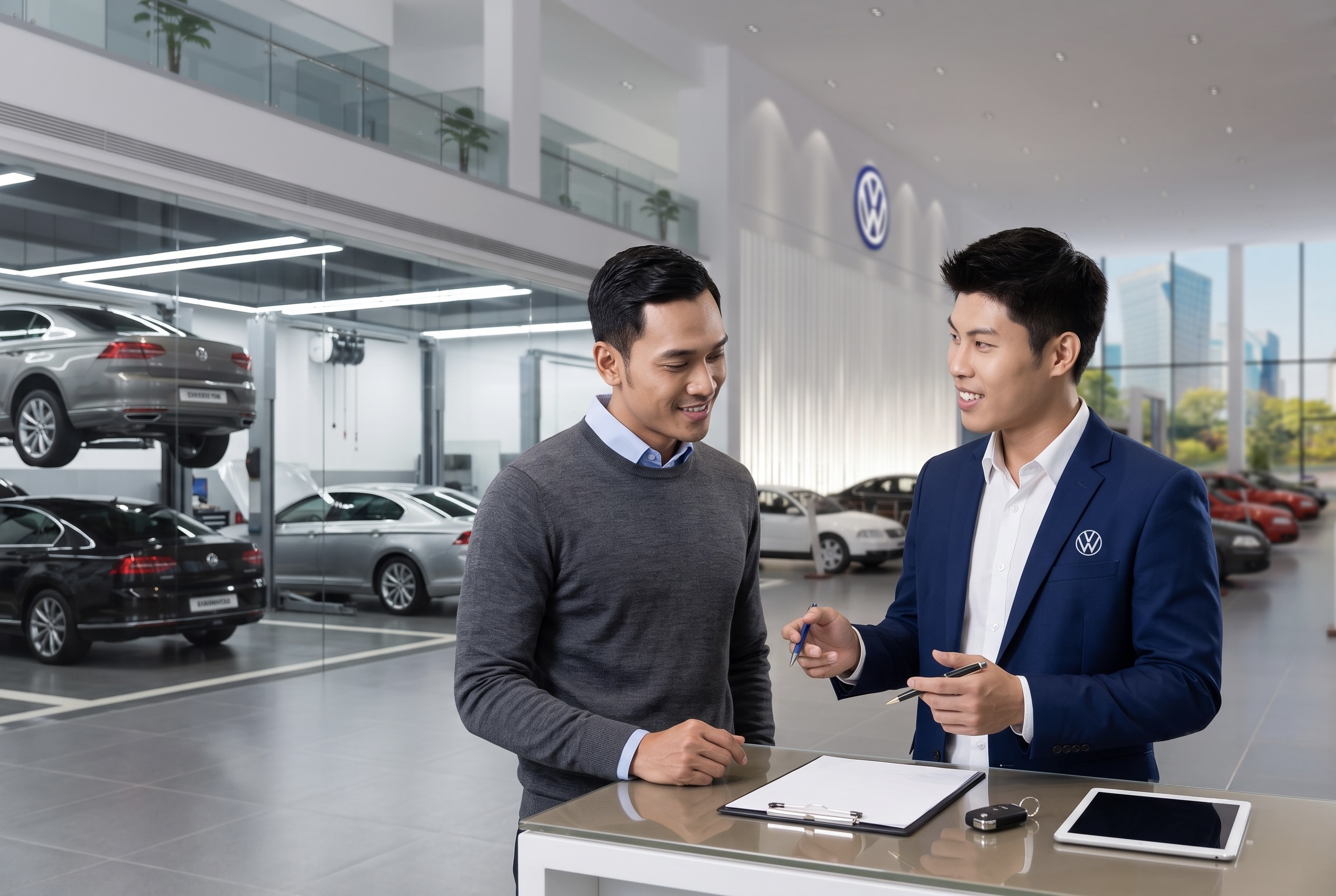 service advisor skills including active listening and transparent communication at dealership service drive