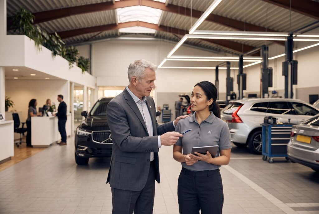 coach service advisors using data driven feedback instead of micromanaging their daily work