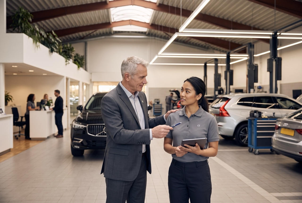 coach service advisors using data driven feedback instead of micromanaging their daily work