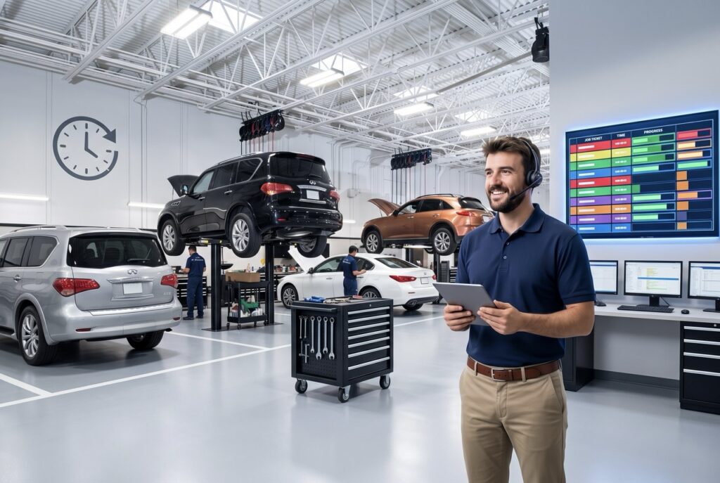 dispatch control system organizing technician workflow to stop service department chaos