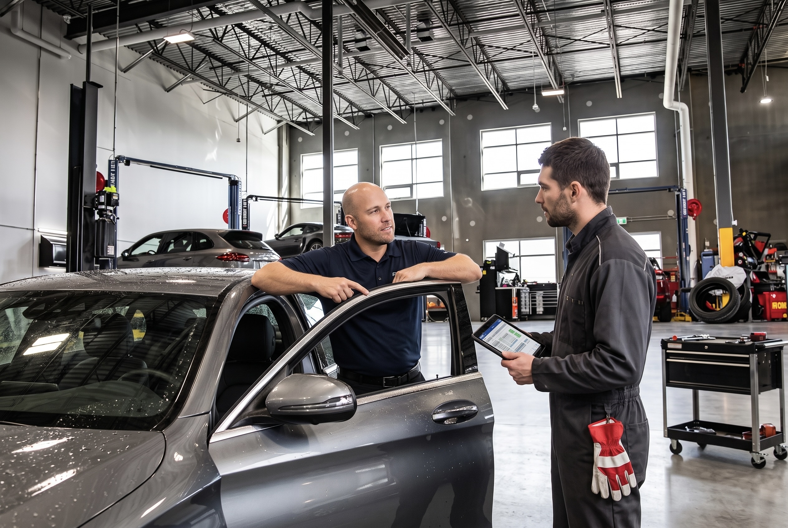 service drive performance improved through technician staffing and shop efficiency strategies