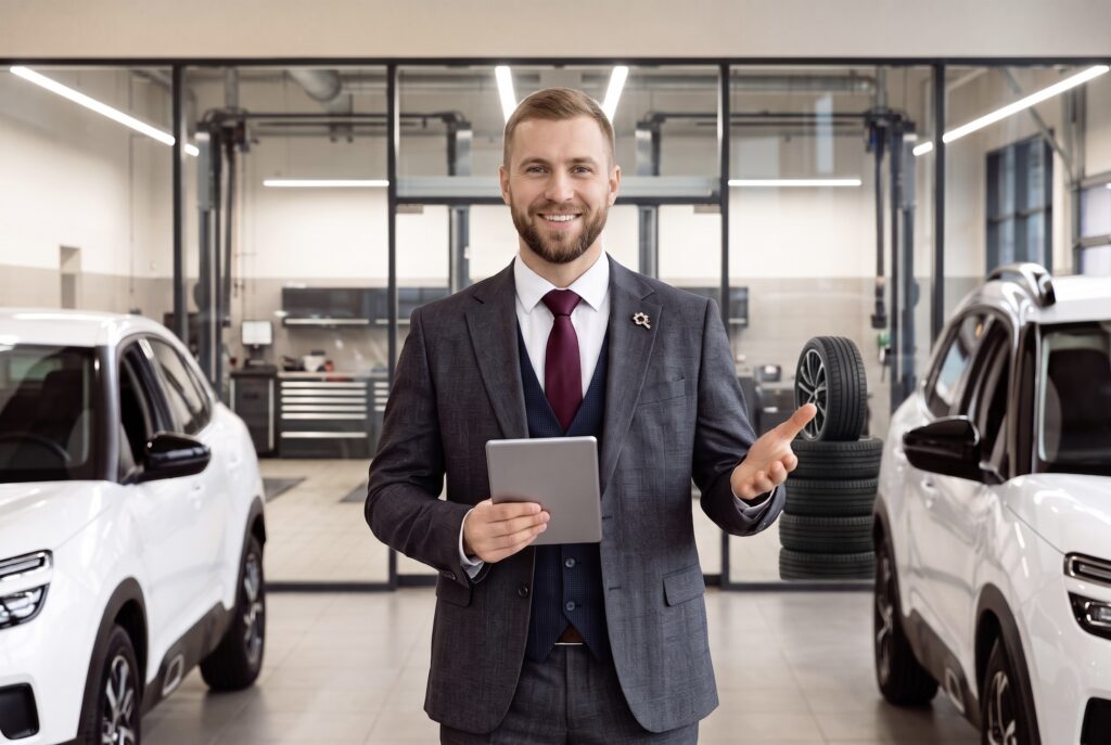 fixed ops director overseeing service parts and collision departments at dealership