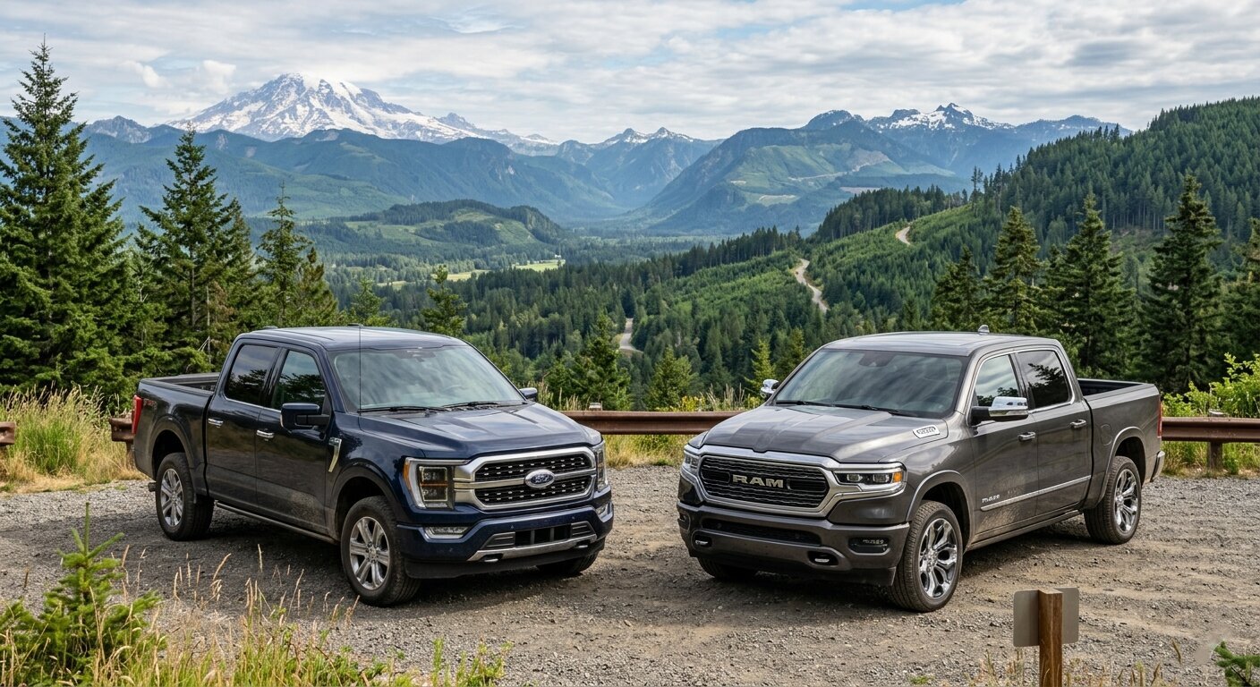 Ford F-150 vs Ram 1500 comparison for Washington truck buyers