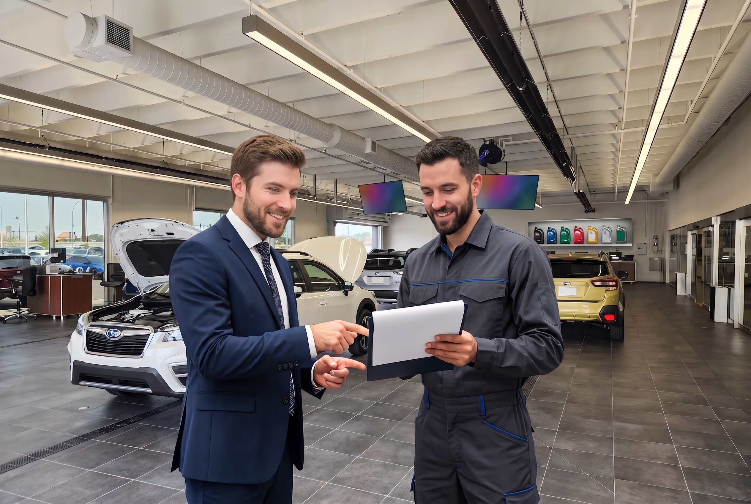 Service drive revenue leak fixes and inspections